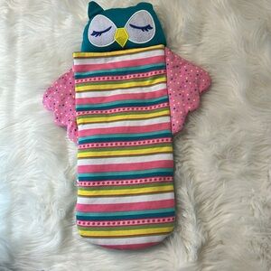 American Girl Wellie Wishers Night Owl Sleeping bag for 14" Dolls‎ EUC